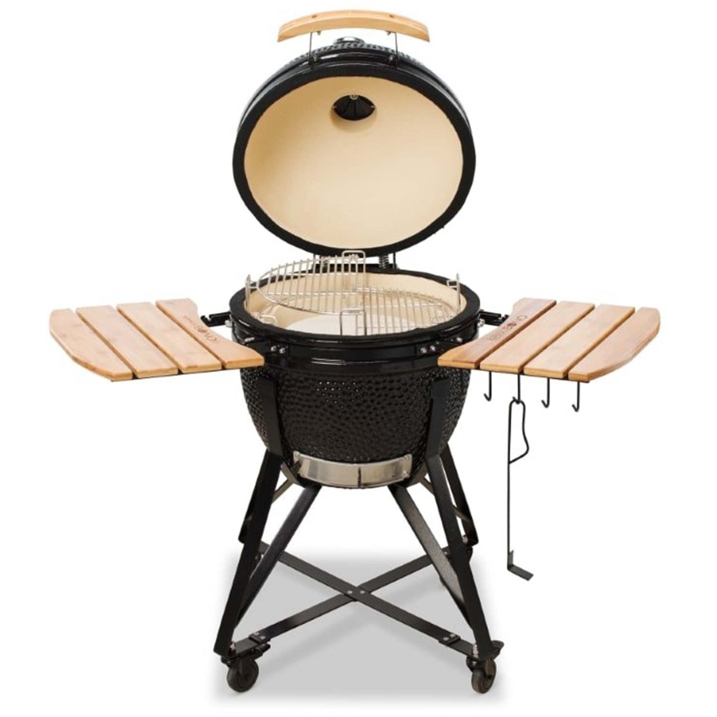 Barbacoa Kamado de Cerámica Negra Ø52 cm