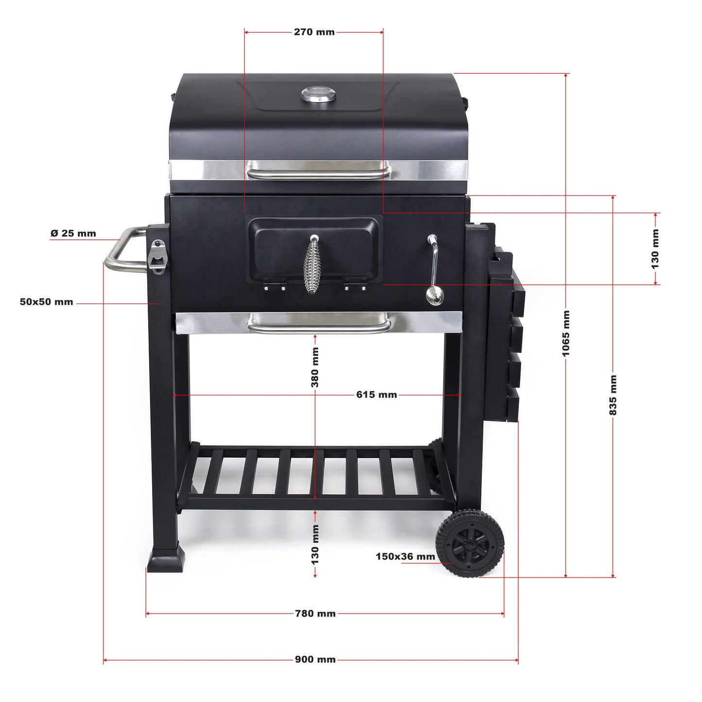 Ivtivfu Juego de Cestas para Parrilla de Acero Inoxidable 304 con Mango de Madera Extraíble, Ideal para Verduras, Mariscos, Camping y Regalo para Hombre o Padre