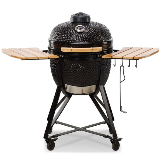 Barbacoa Kamado de Cerámica Negra Ø52 cm